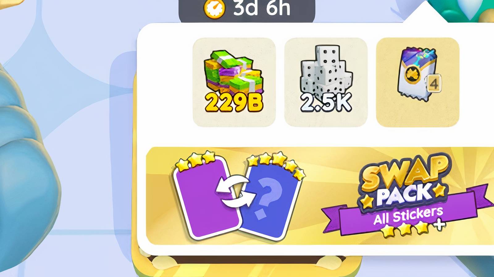 new years treasures monopoly go 