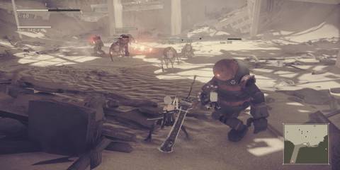 NieR Automata Dented Plate