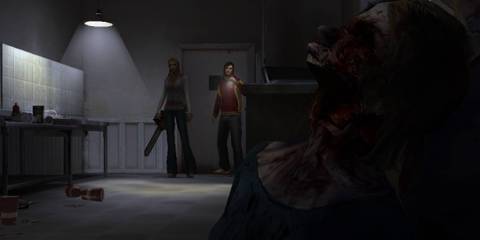 Obscure 2 two characters in room with corpse