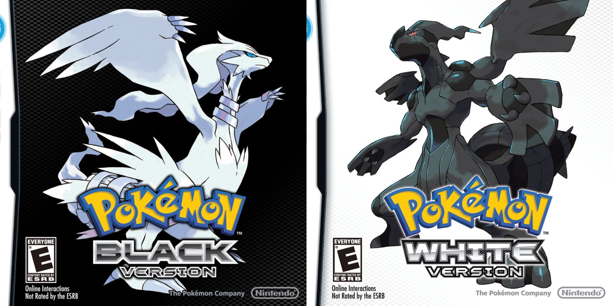 Official cover art of Pokemon Black And White.-1