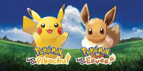 Official cover art with Pikachu and Eevee.