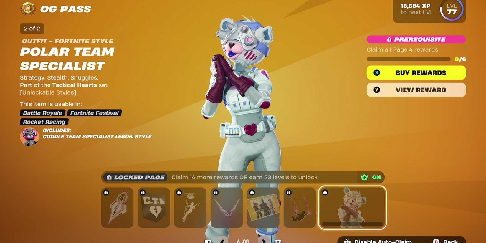 OG Pass Chapter 1 Season 2 Page 4 Fortnite