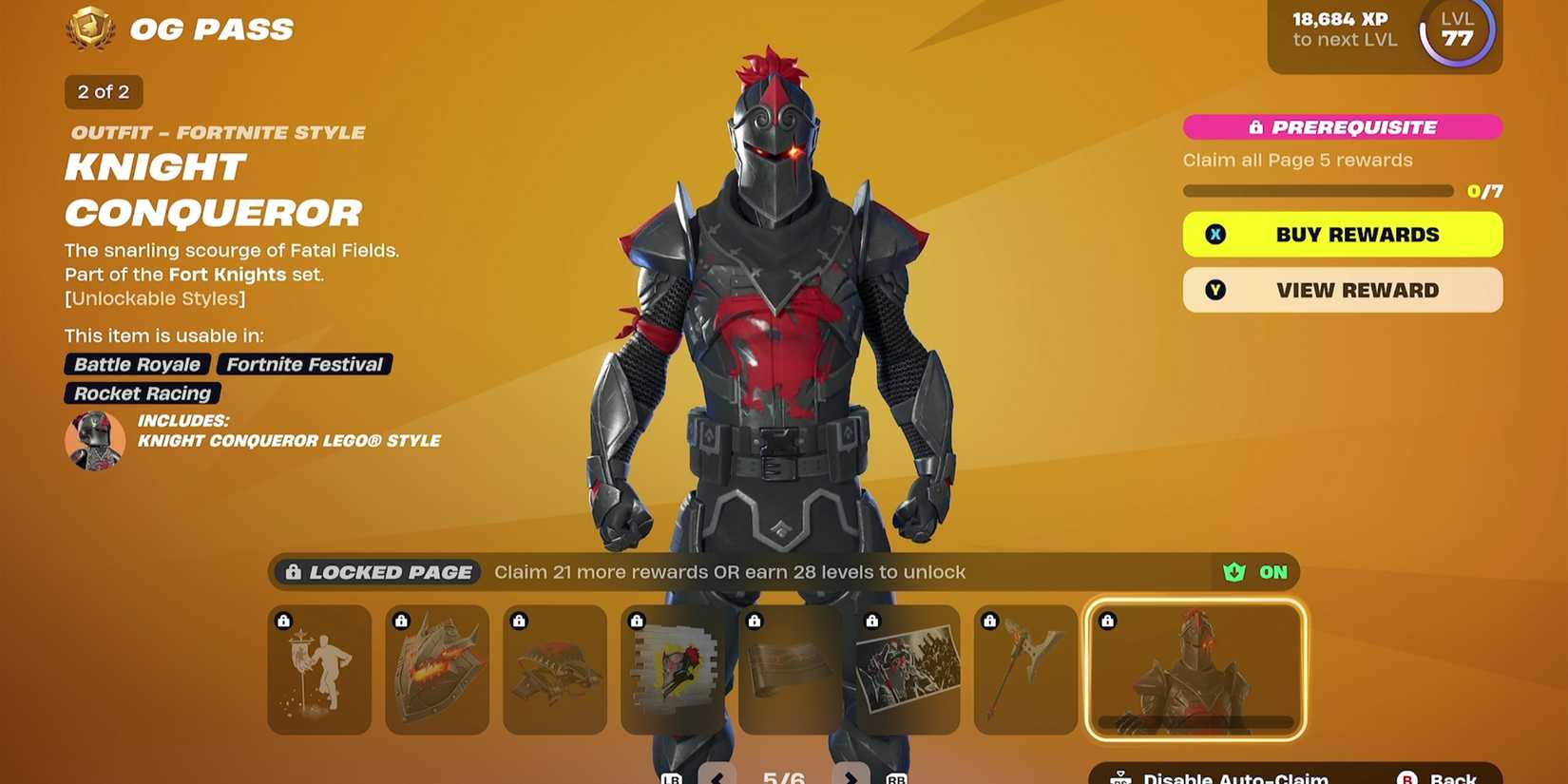 OG Pass Chapter 1 Season 2 Page 5 Fortnite