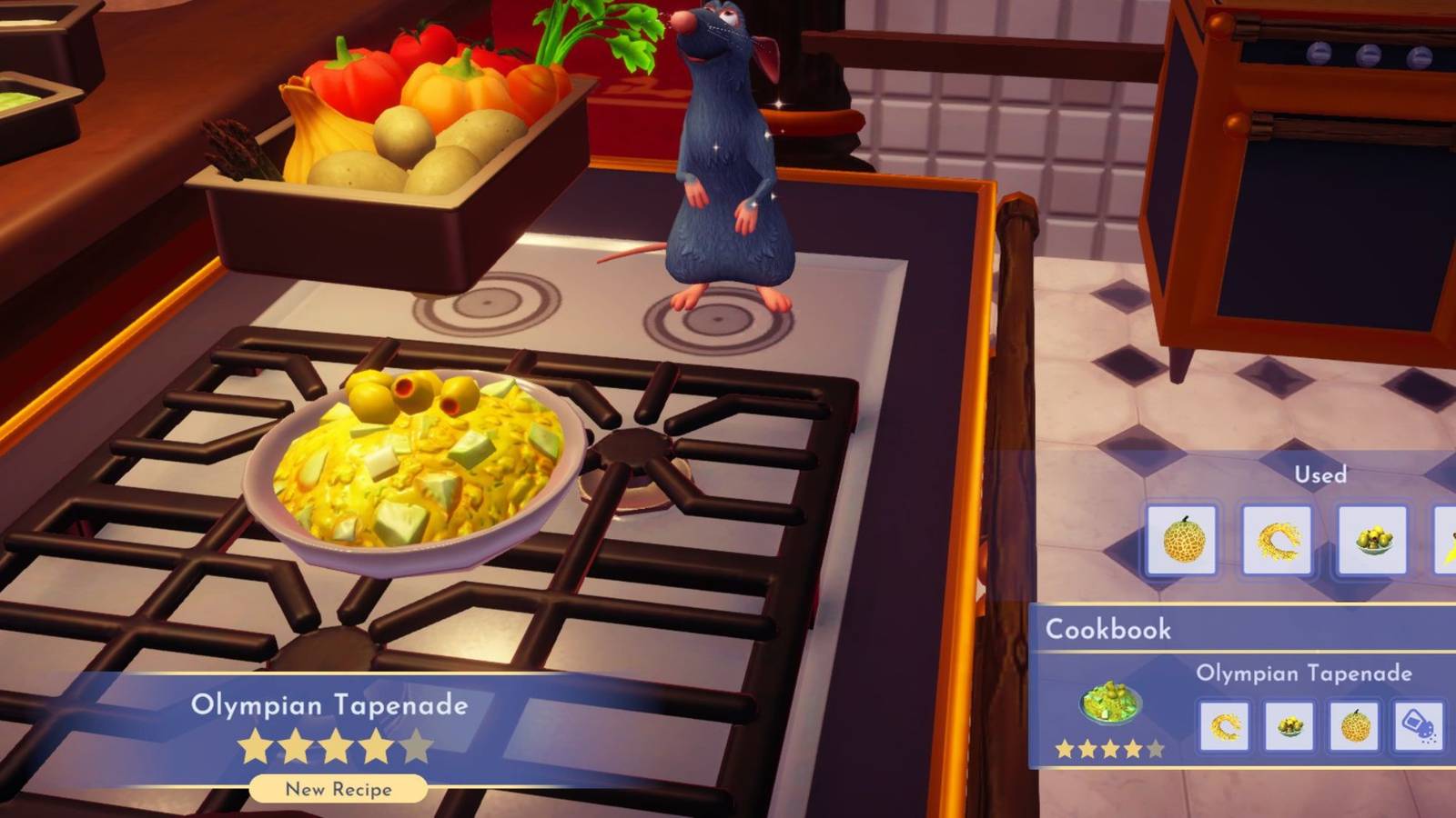 olympian tapenade recipe dreamlight valley