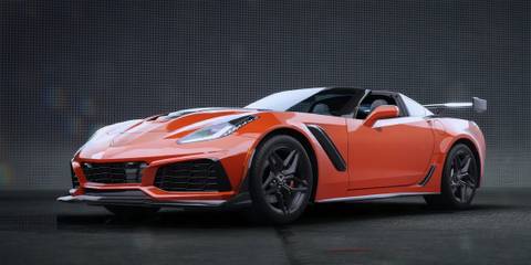 Orange Corvette ZR1 In Need For Speed Unbound