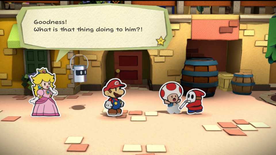 Paper Mario_ Color Splash In Game Screenshot 2