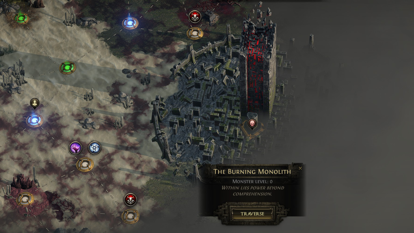 Path of Exile 2 Atlas Map Guide Burning Monolith