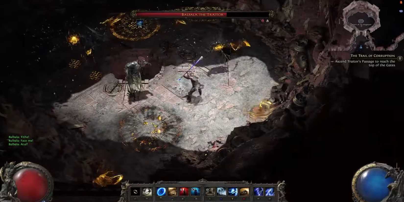 Path of Exile 2 Balbala the traitor