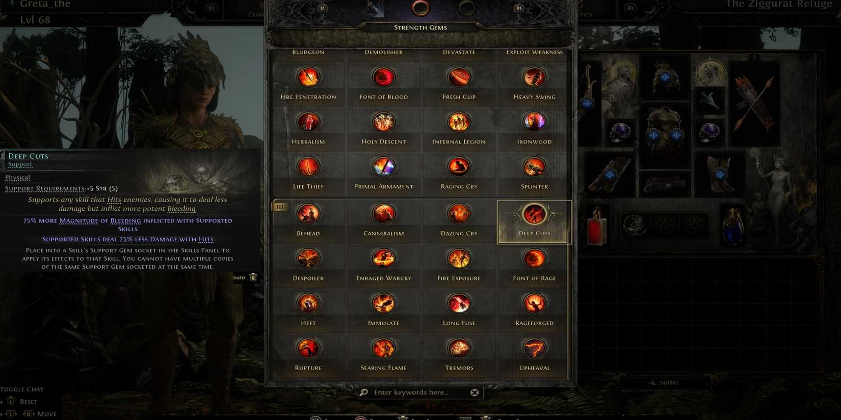 Modifying Your Skills (Support Gems), Image: gamerantimages.com