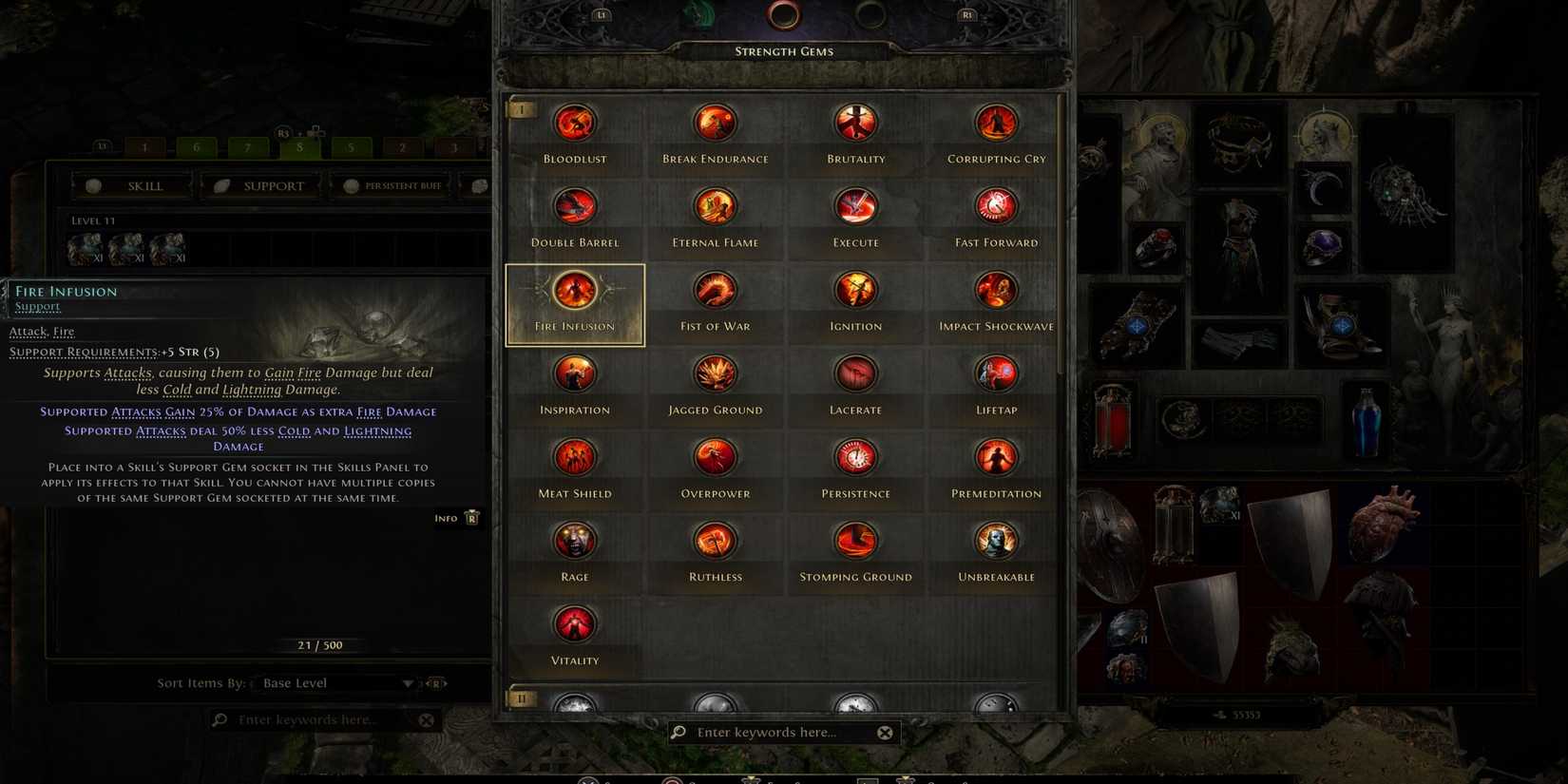 Path of Exile 2 Fire Infusion