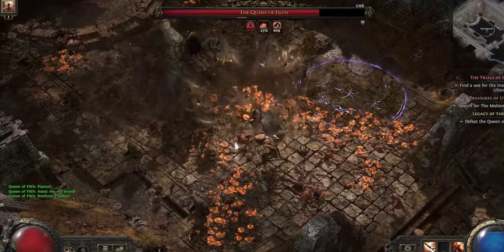 Path of Exile 2 the Queen of Filth