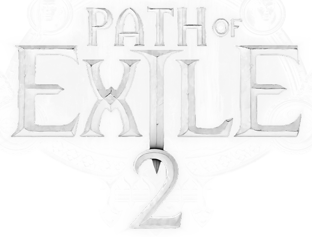 Path Of Exile 2 White Logo Large