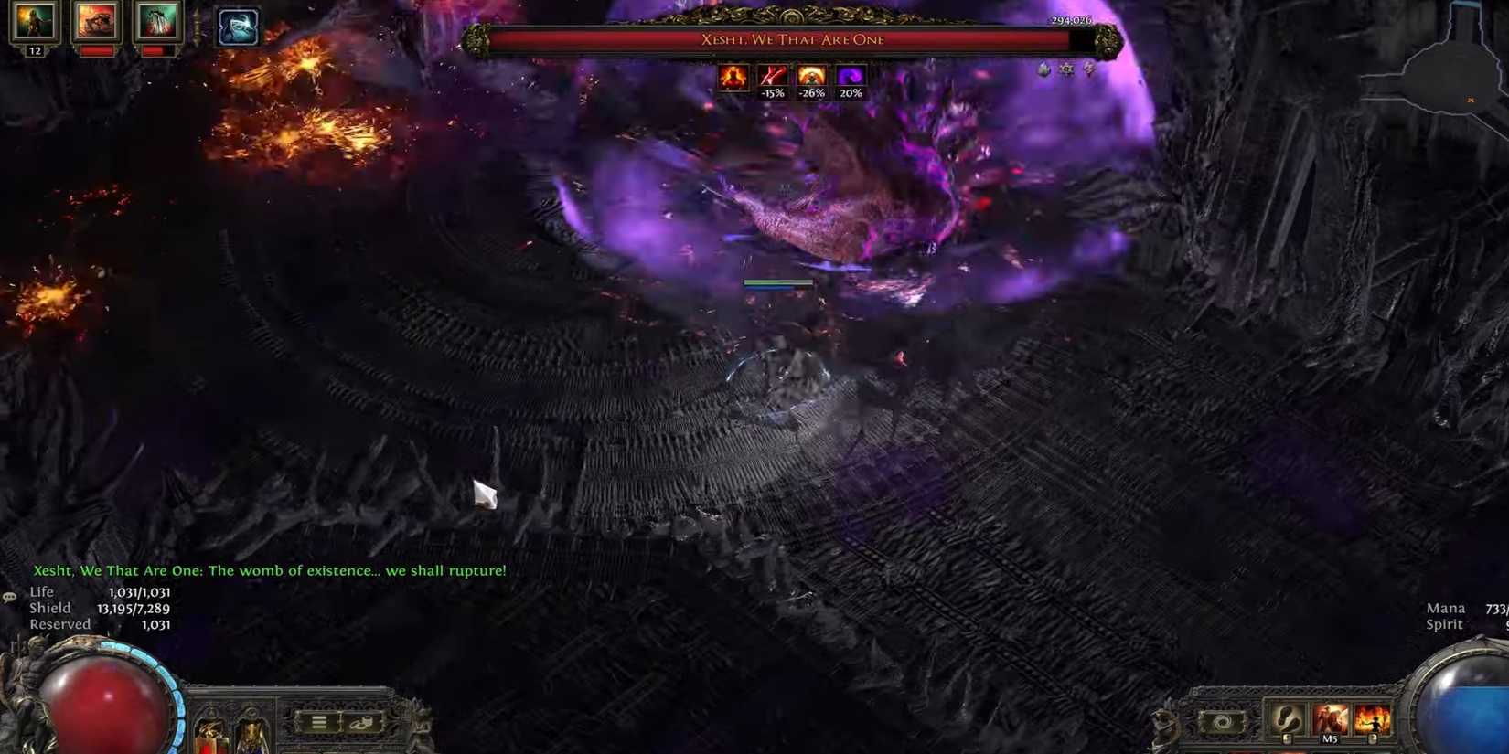 Path of Exile 2 Xesht hand slam