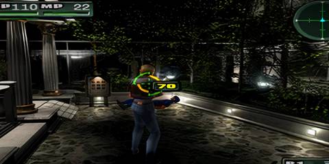 aya targeting an enemy in parasite eve 2