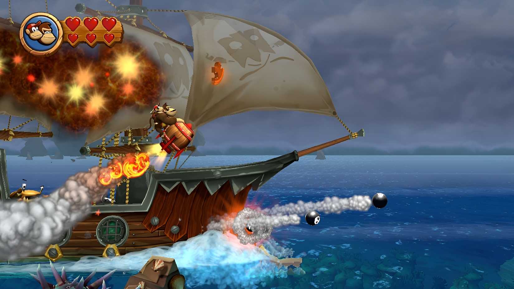 Image of puzzle piece 2 in Peaceful Pier in Donkey Kong Country Returns HDdonkey 