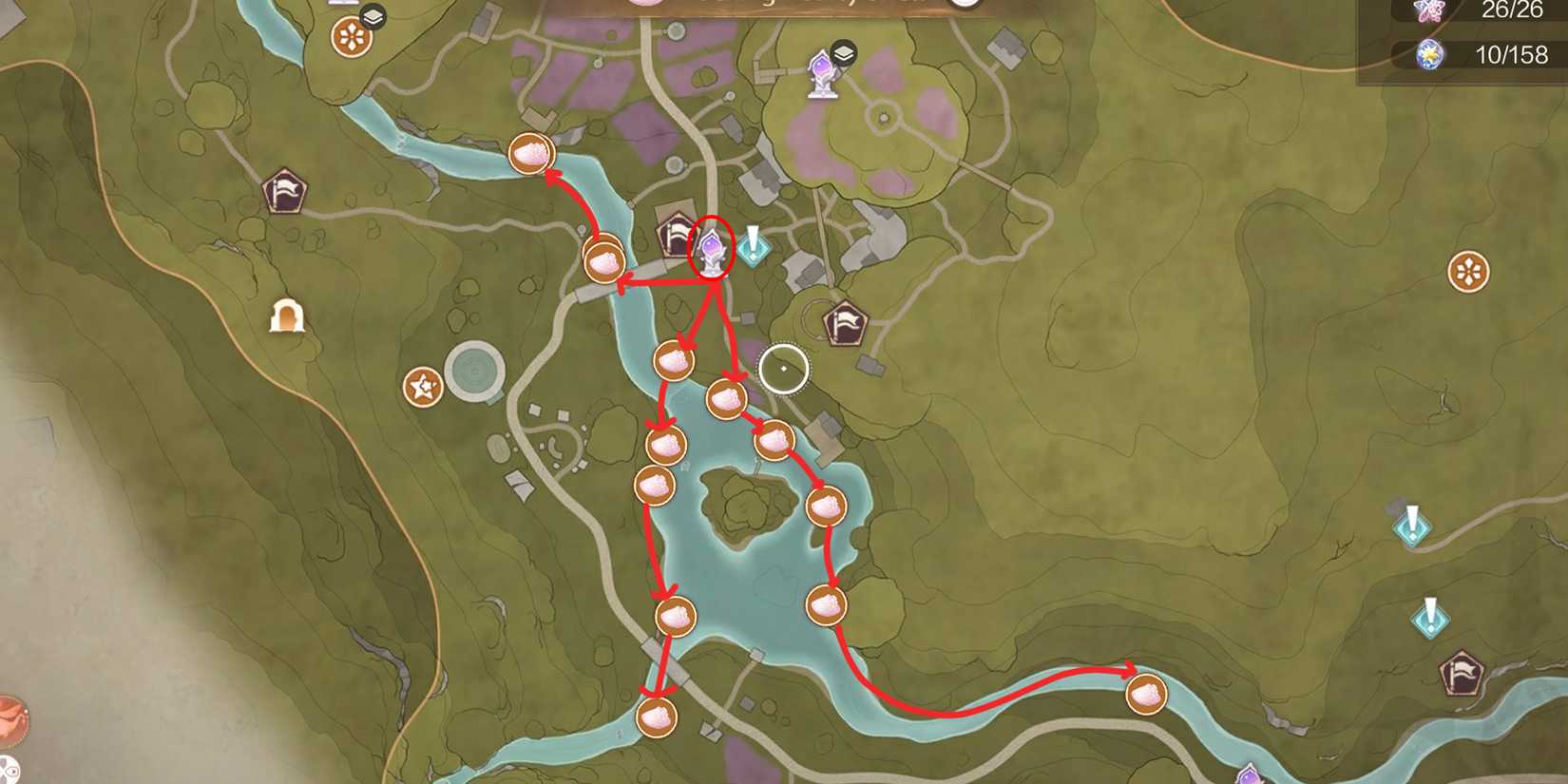 pearly shell location 6 in infinity nikki