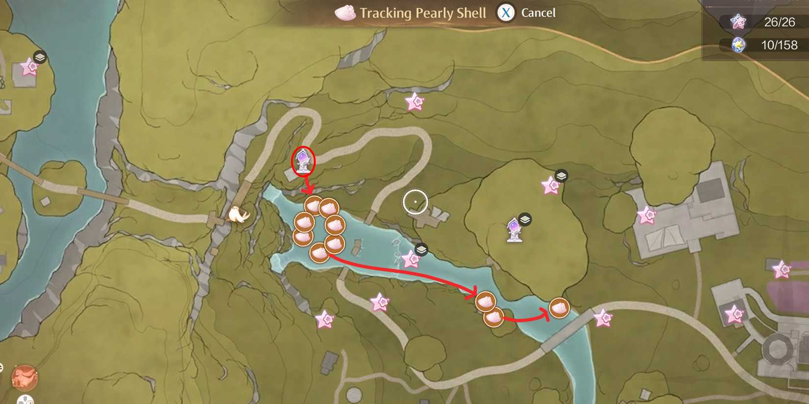 pearly shell location 7 in infinity nikki