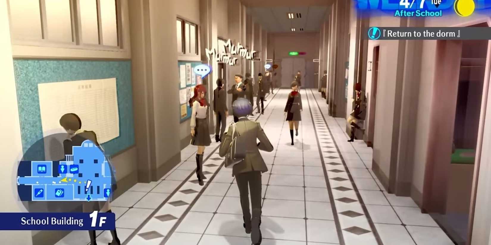 persona 3 reload school
