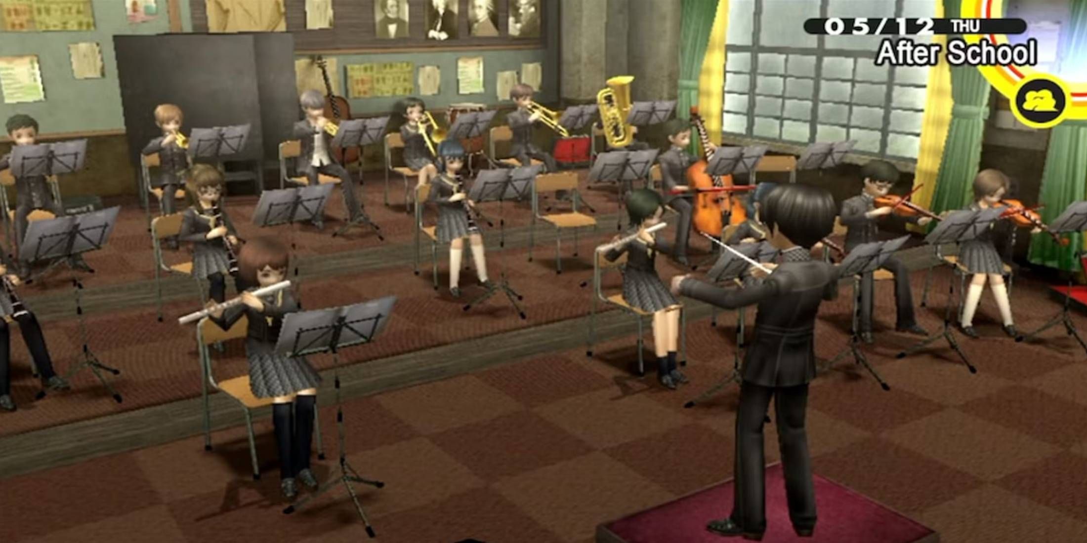 Band practice from Persona 4