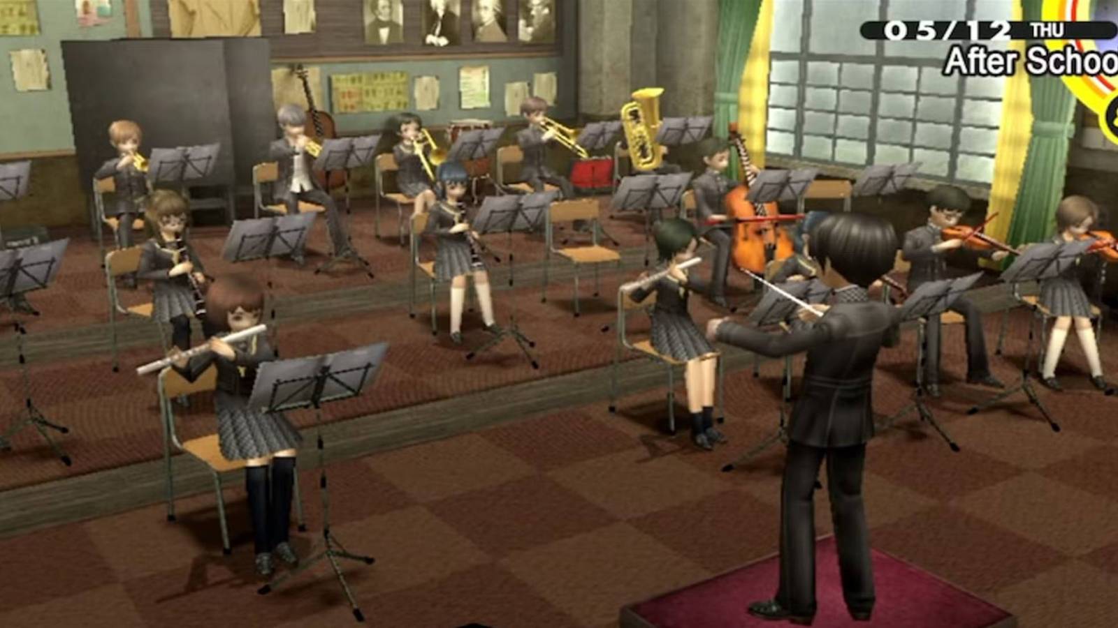 Band practice from Persona 4