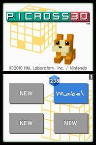 Picross 3D Press Image 1