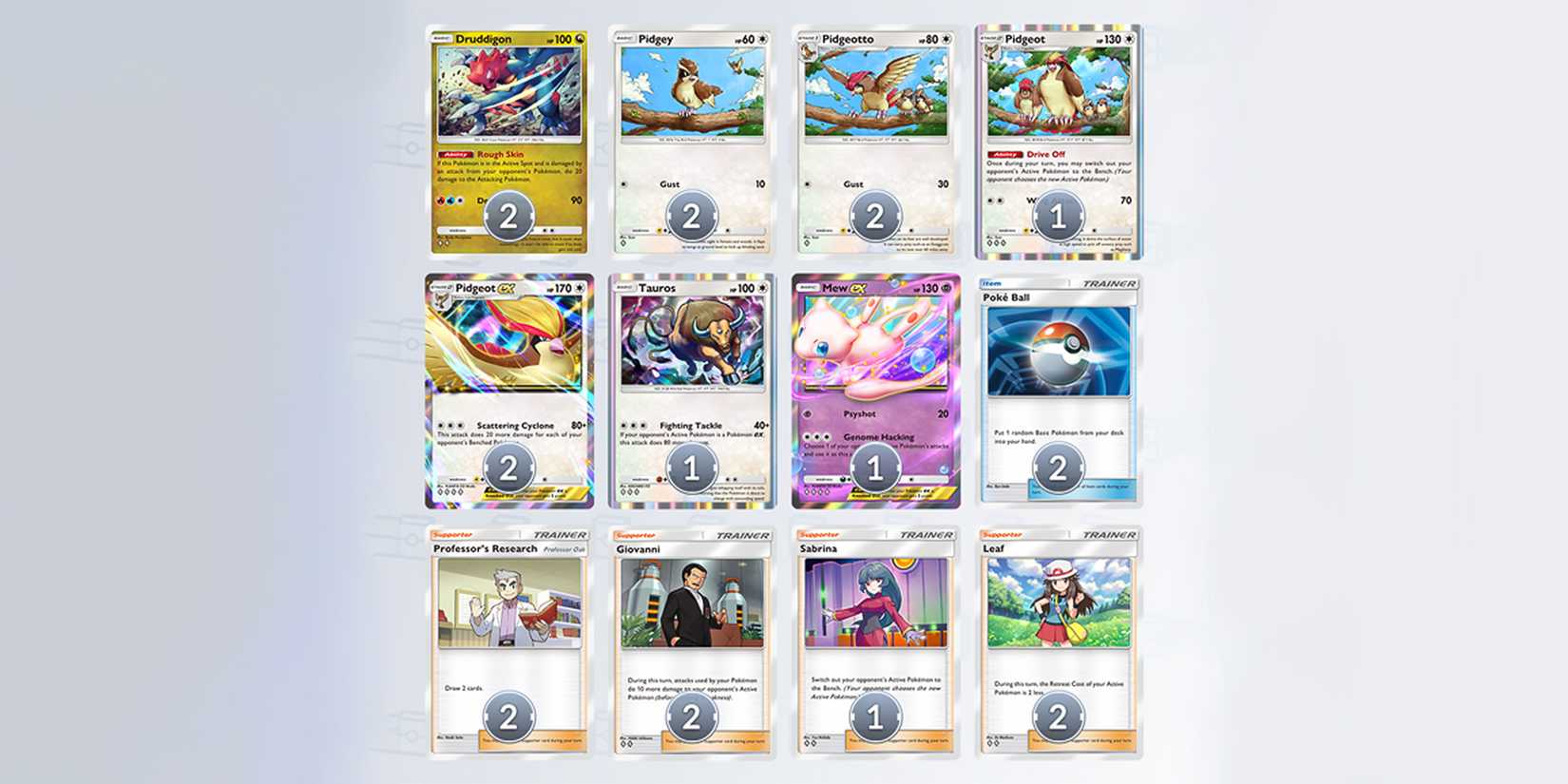 Pidgeot Ex Pokemon TCG Pocket deck list