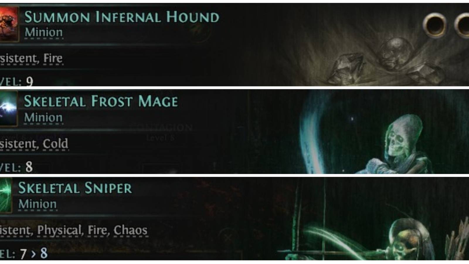 PoE2 Summons Split Image