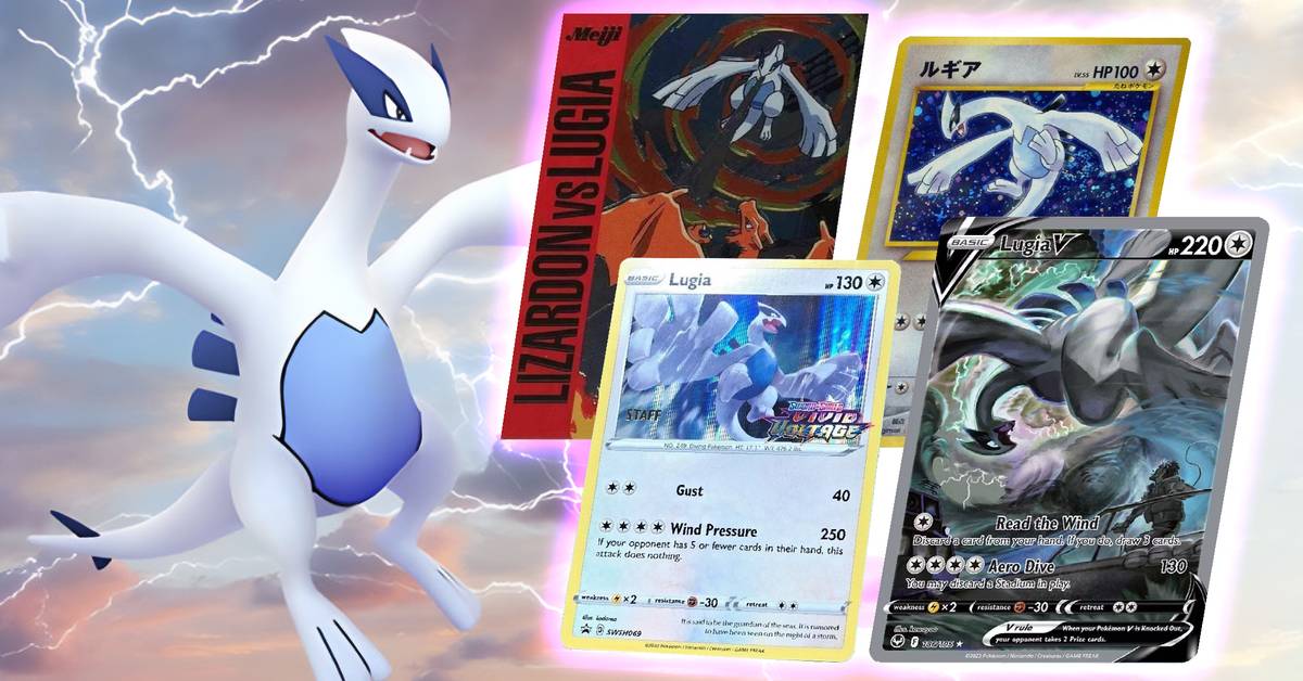 Rare Lugia Pokemon Cards