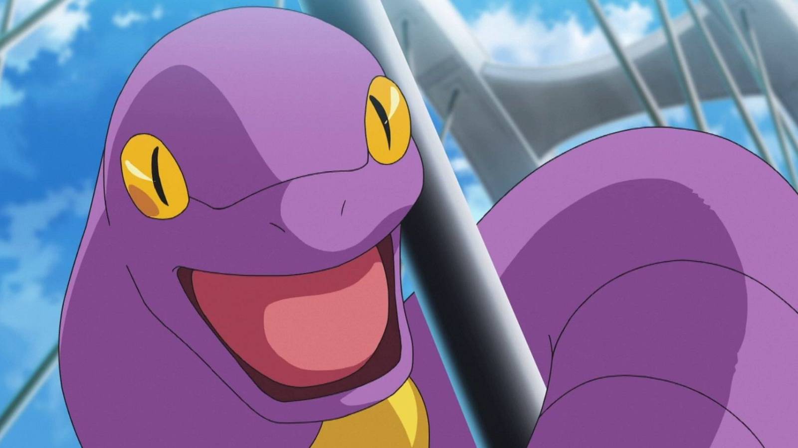 Pokemon Ekans roll cake