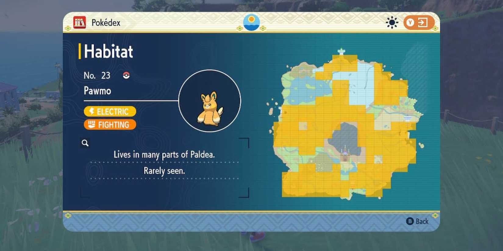 pokemon scarlet and violet pawmo