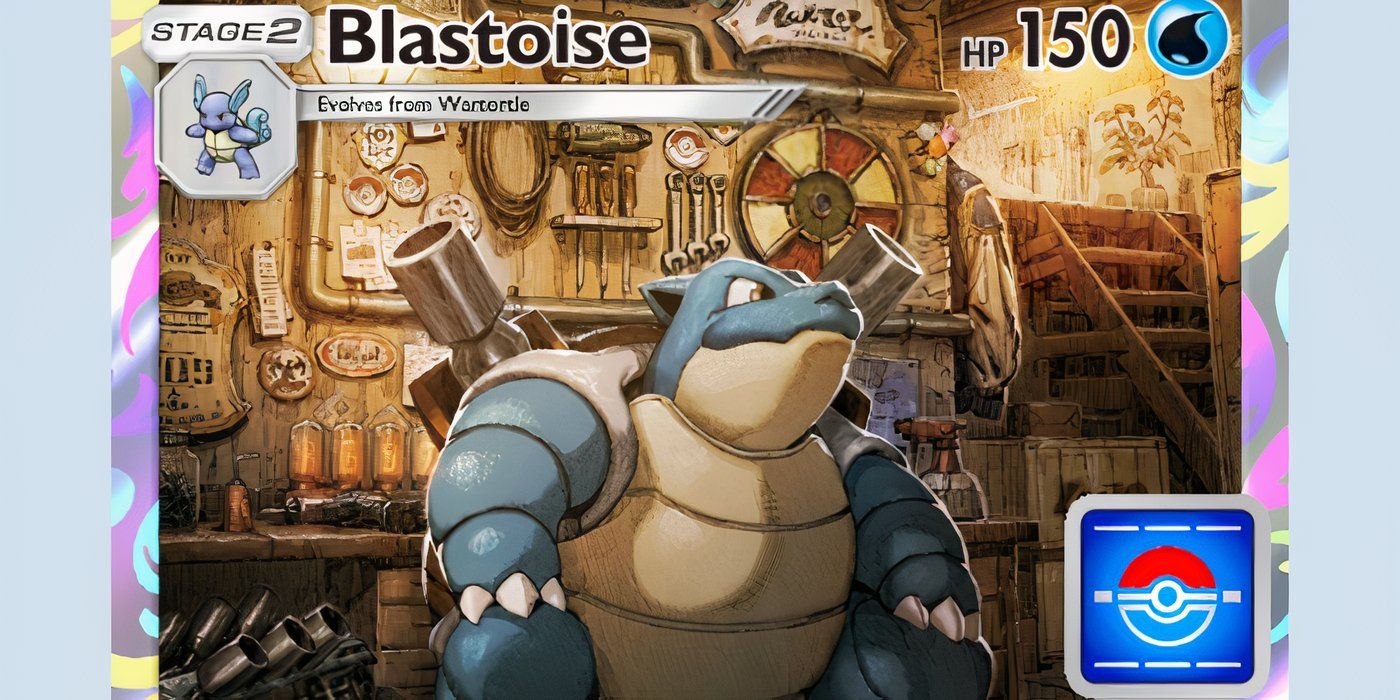 Pokemon TCG Pocket Blastoise promo card