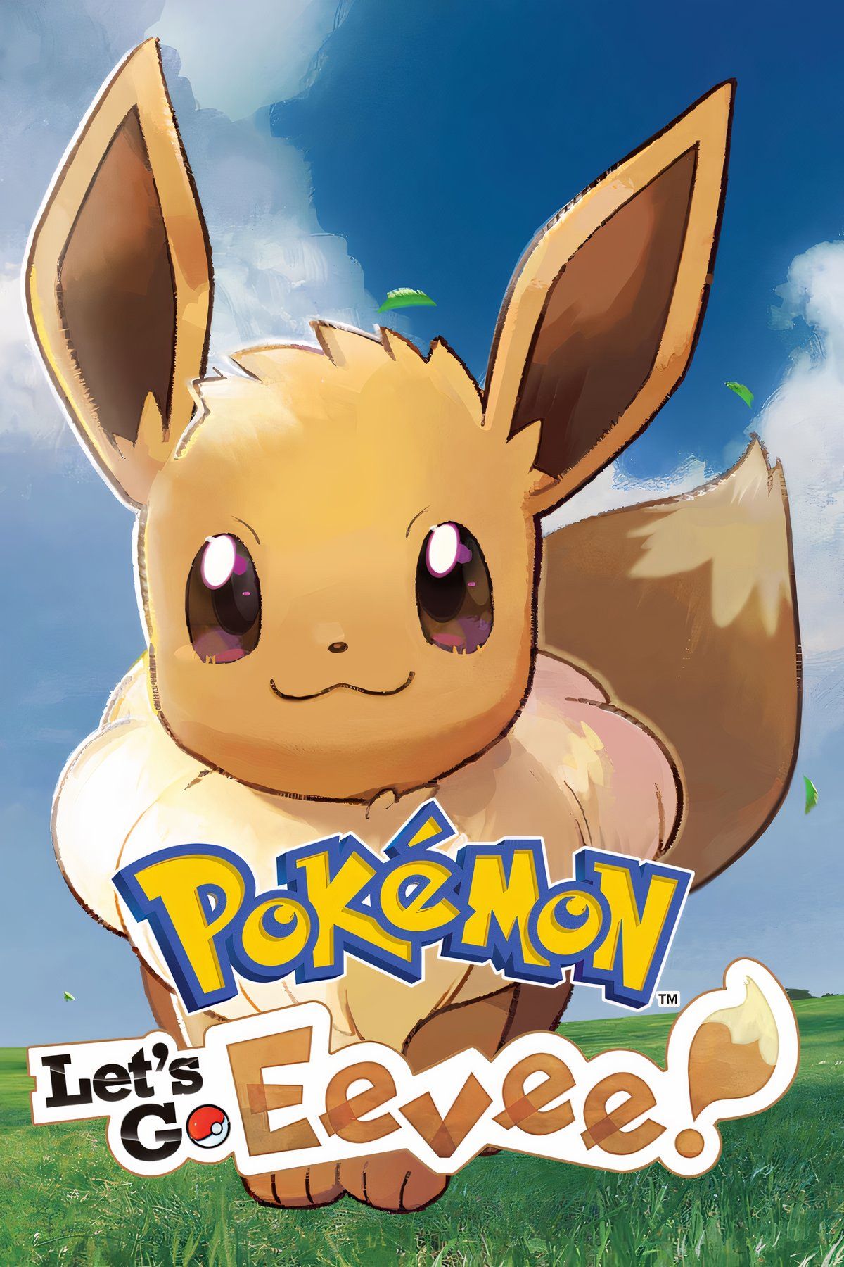 Pokemon: Let's Go, Eevee Tag Page Cover Art 