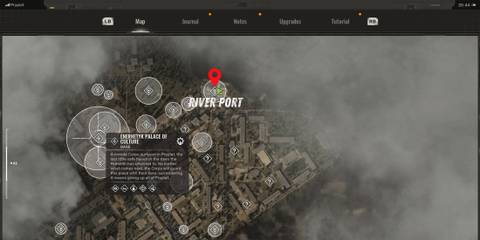 Pripyat's River Port location in Stalker 2