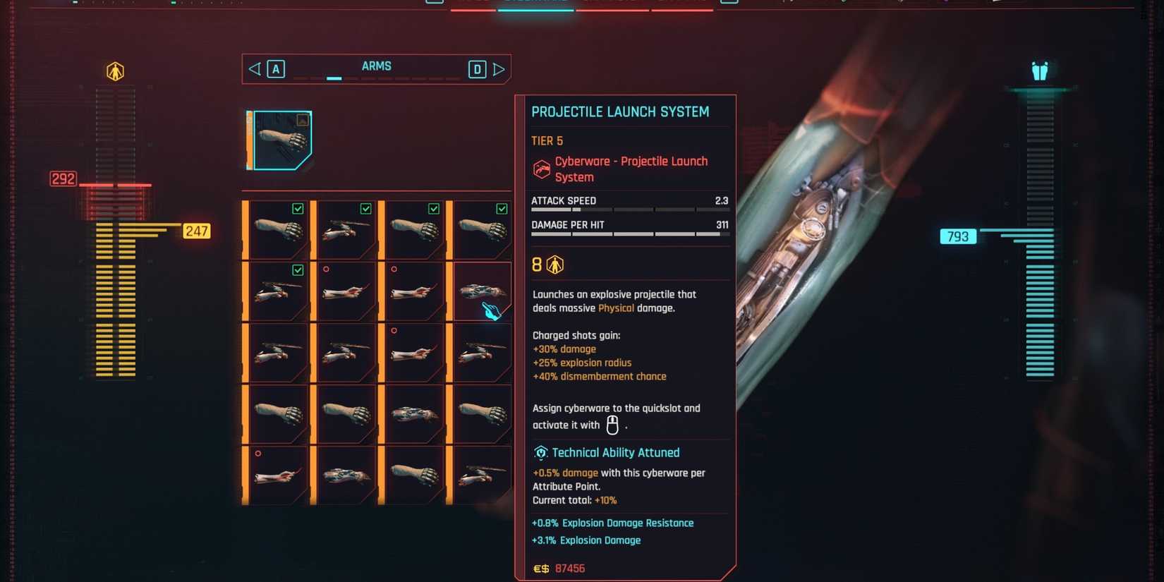 projectile launch system