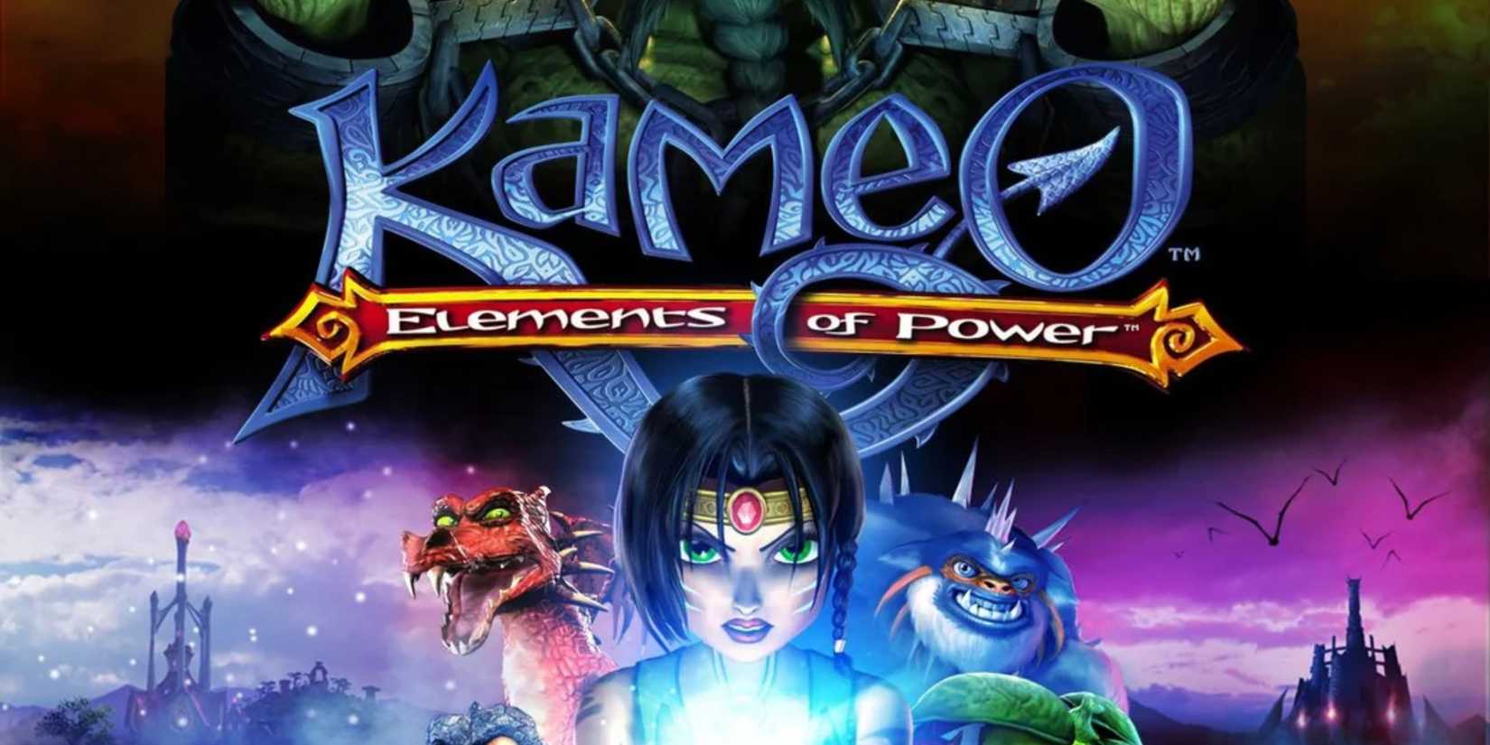 Promo art featuring characters in Kameo Elements of Power