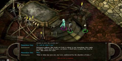 the nameless one in a conversation