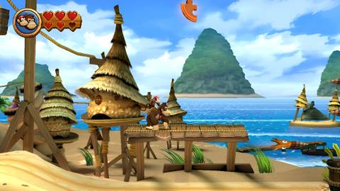 Image of the fourth puzzle piece in Donkey Kong Country Returns HD
