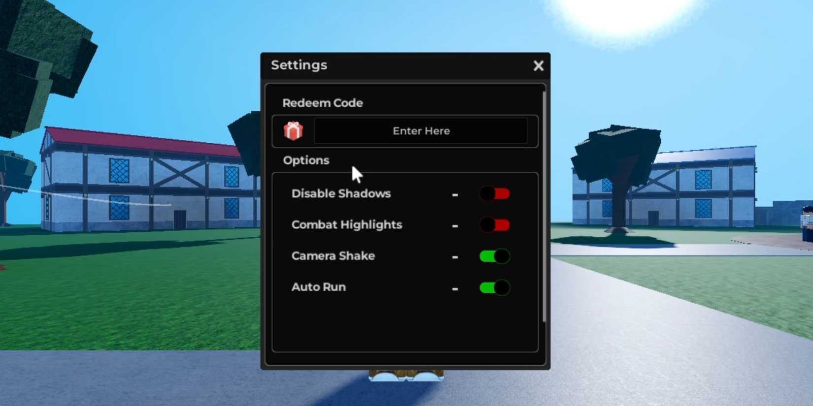 Rage Seas the codes tab