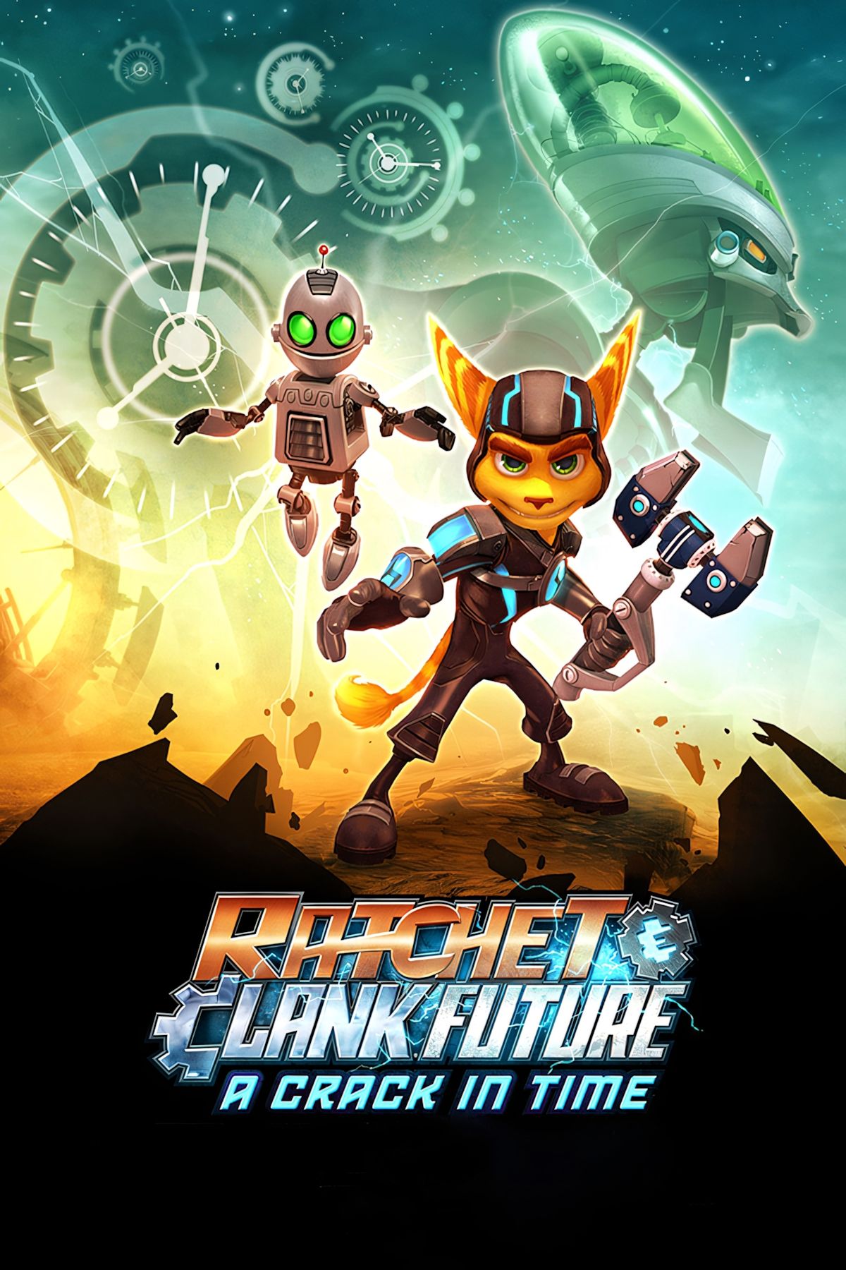 Ratchet & Clank Future A Crack in Time Tag Page Cover Art