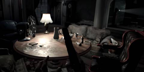 ethan reloading his gun