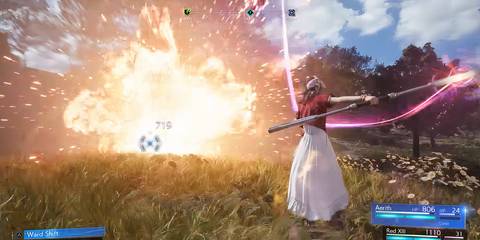 aerith in combat