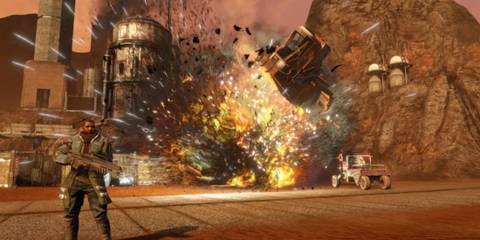 Red Faction Guerrilla big explosion