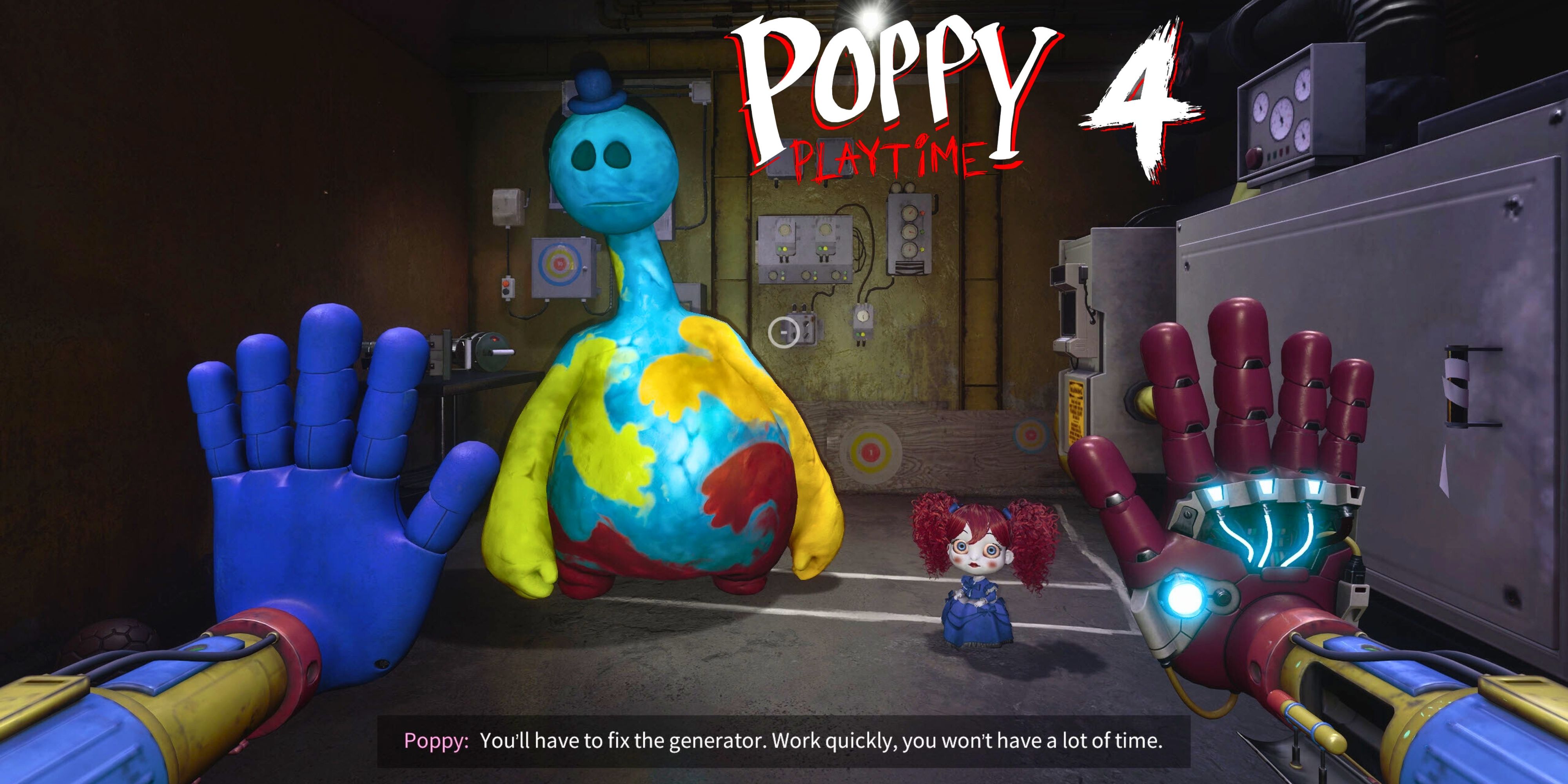 Repair the Safe Haven Generator In Poppy Playtime Chapter 4