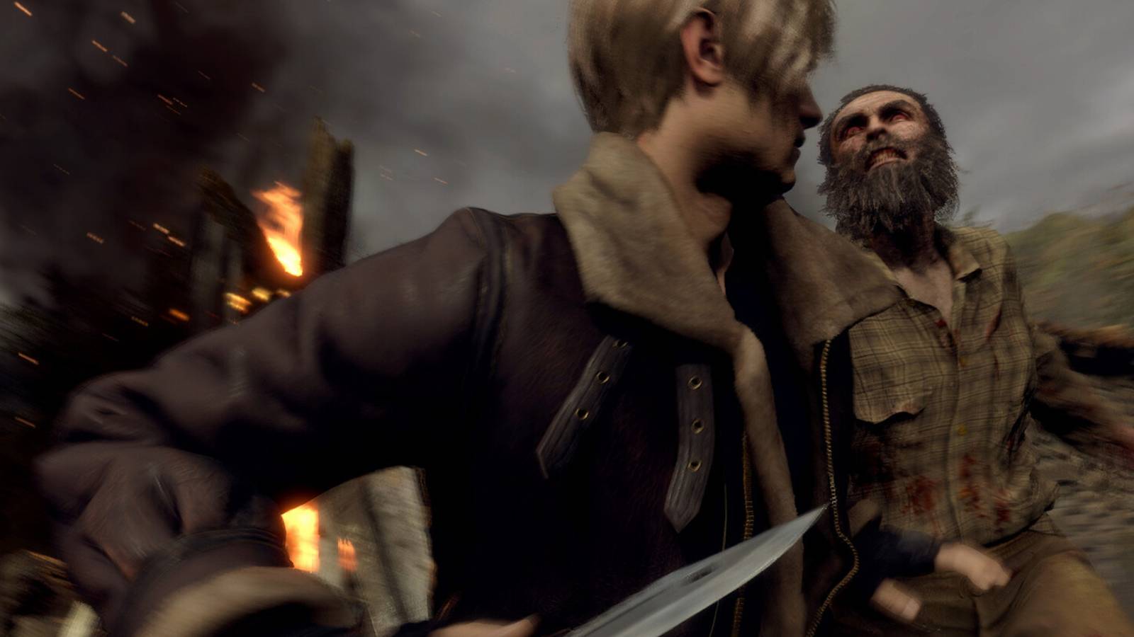 Resident Evil 4 Remake Melee Combat