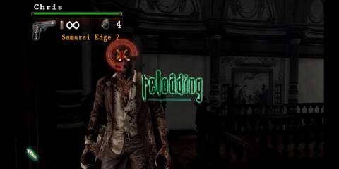 Resident Evil The Umbrella Chronicles reloading