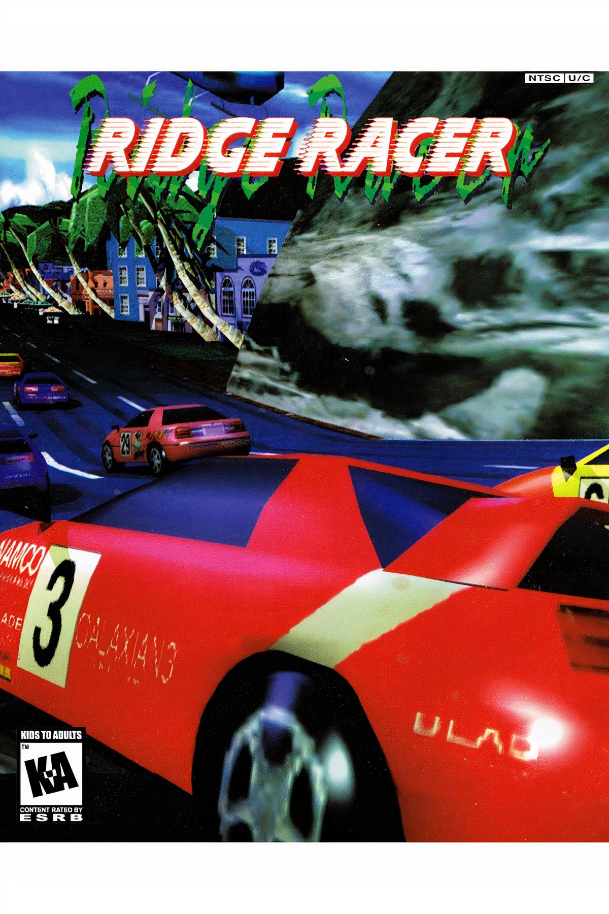 Ridge Racer Tag Page Cover Art