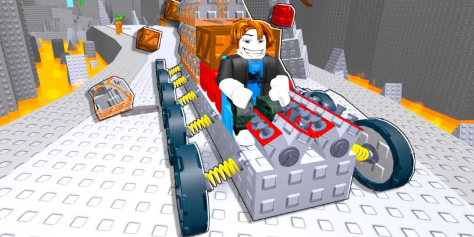 Risky Haul character on a car