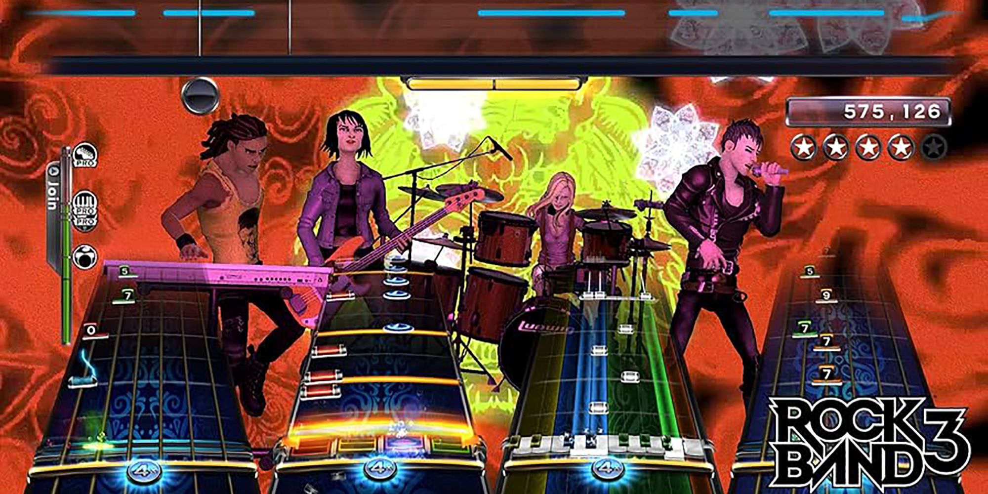 Rock Band 3 4-Player Co-Op-1