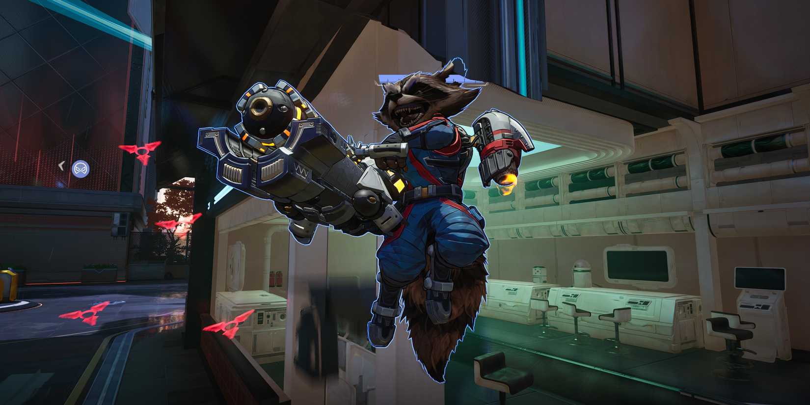 rocket raccoon attacks