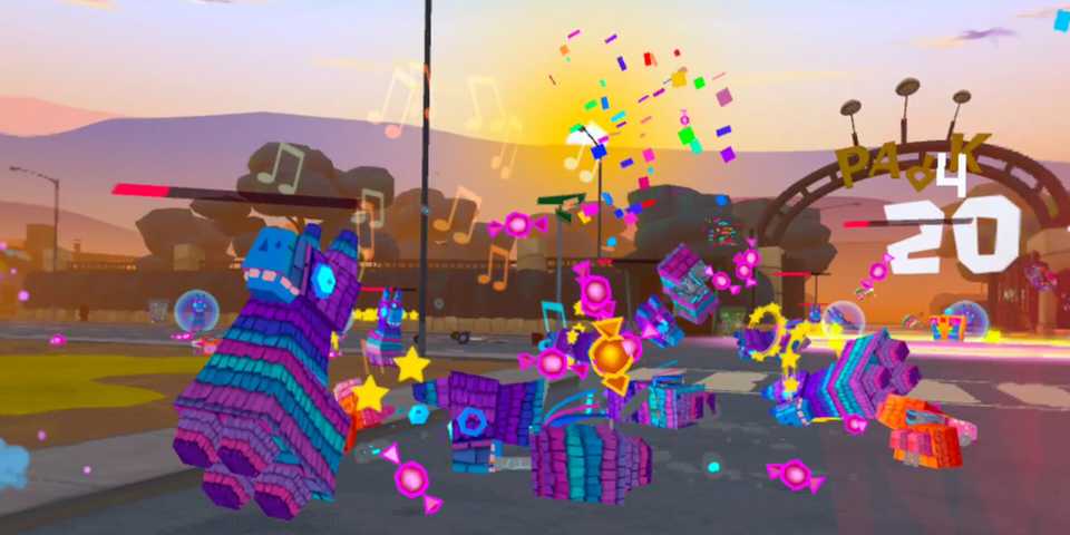 Rogue Piñatas VRmageddon enemies